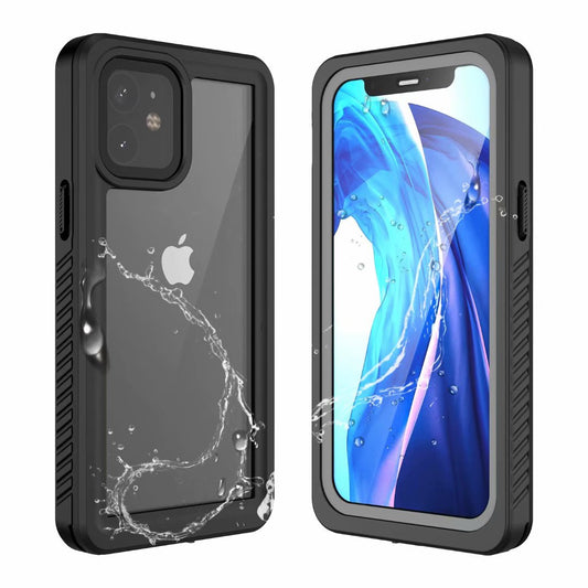 Twill Swimming IP68 iPhone 12 Waterproof Case Bumper Combo Armor Protection