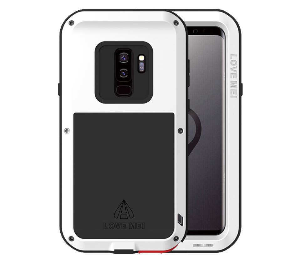 Metal Powerful Galaxy S9 Case Silicone Combo Acrylic Camera Lens Shockproof