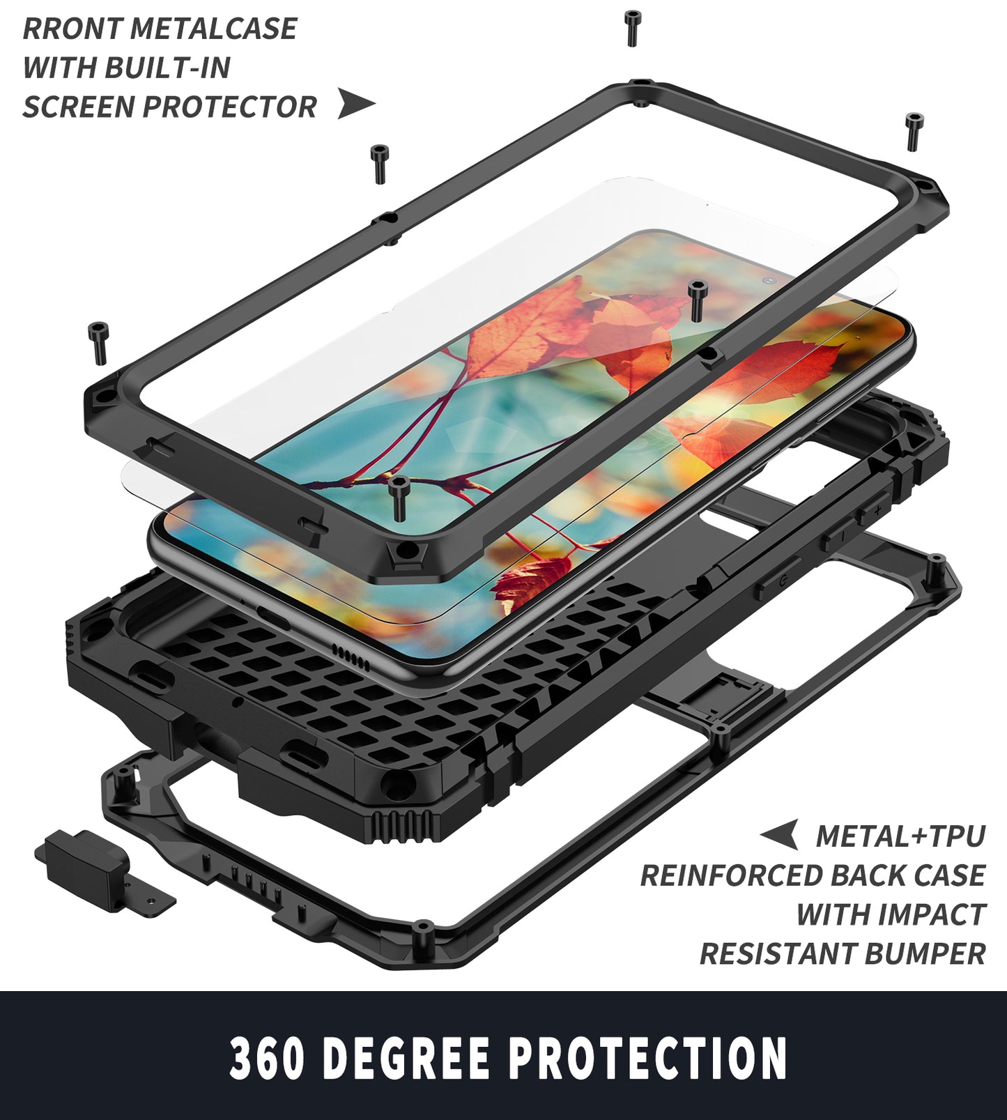 SHELLBOX Vajra Shockproof Galaxy S21 Metal Case