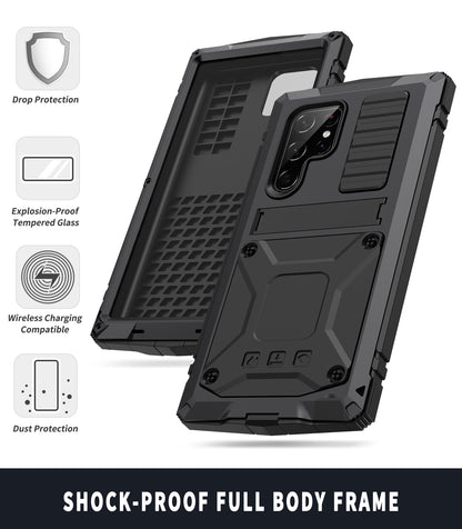 SHELLBOX Vajra Shockproof Galaxy S22 Ultra Metal Case