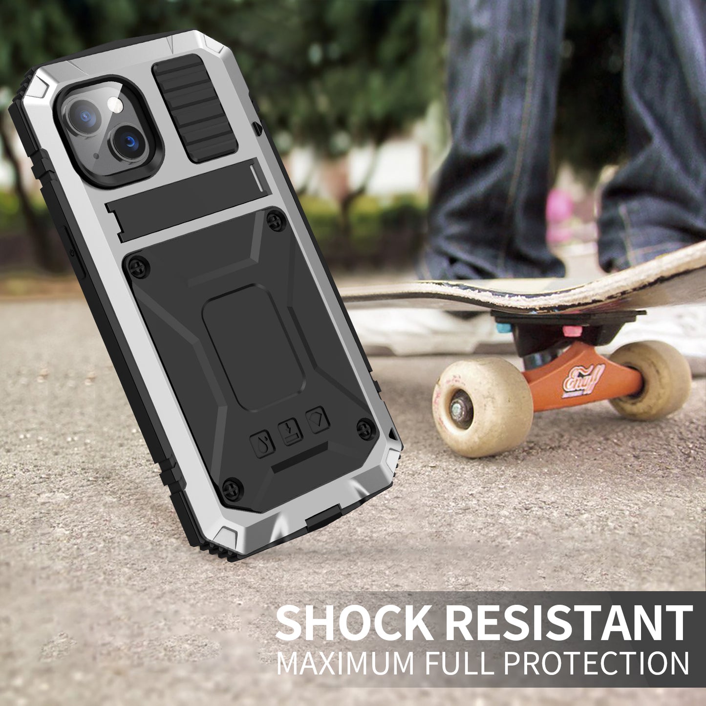 SHELLBOX Vajra Shockproof iPhone 14 Plus Metal Case