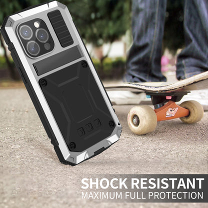 SHELLBOX Vajra Shockproof iPhone 15 Pro Max Metal Case