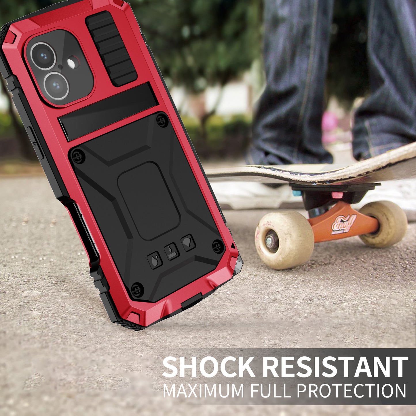 SHELLBOX Vajra Shockproof iPhone 16 Plus Metal Case