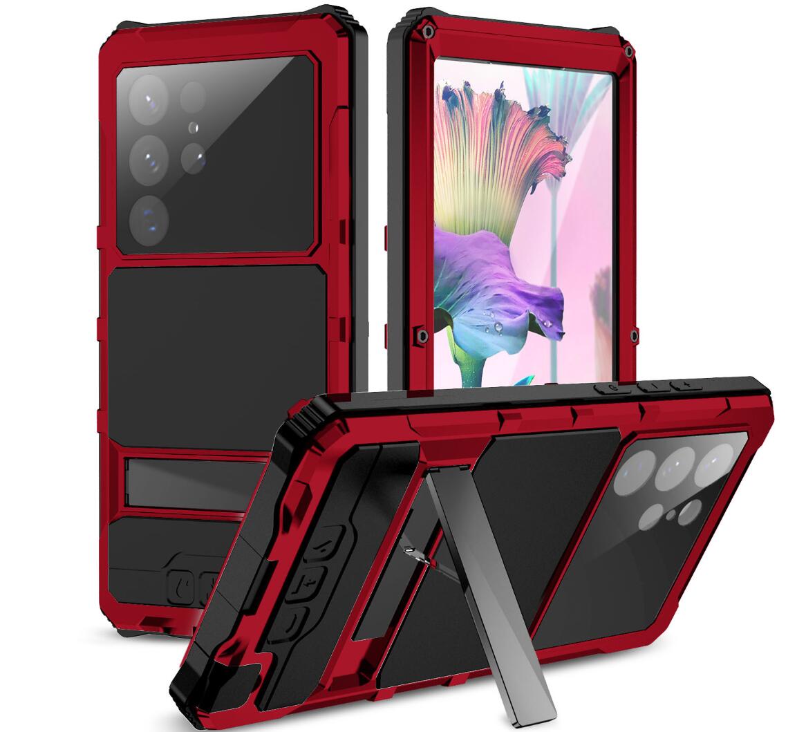 SHELLBOX Rigid Stand Galaxy S24 Ultra Metal Case