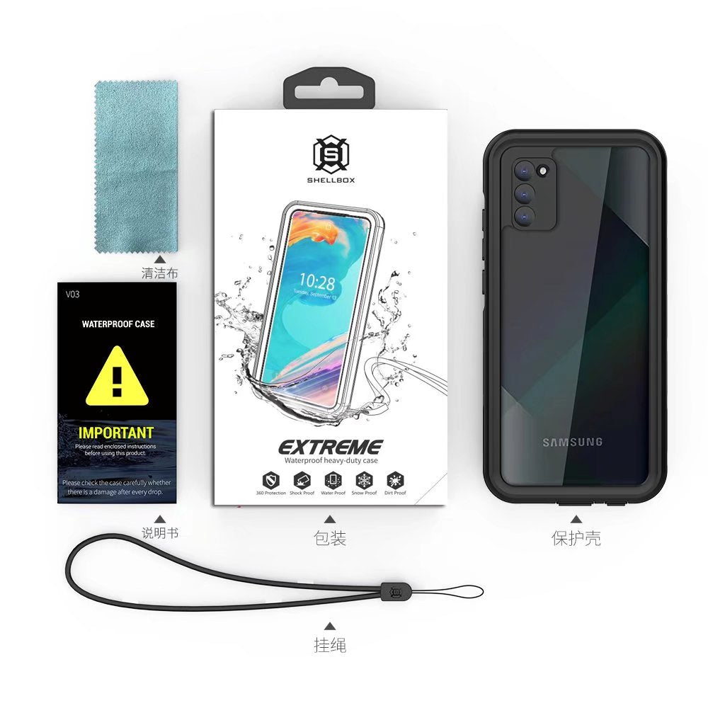 SHELLBOX Burst Slim Galaxy A02s Waterproof Case