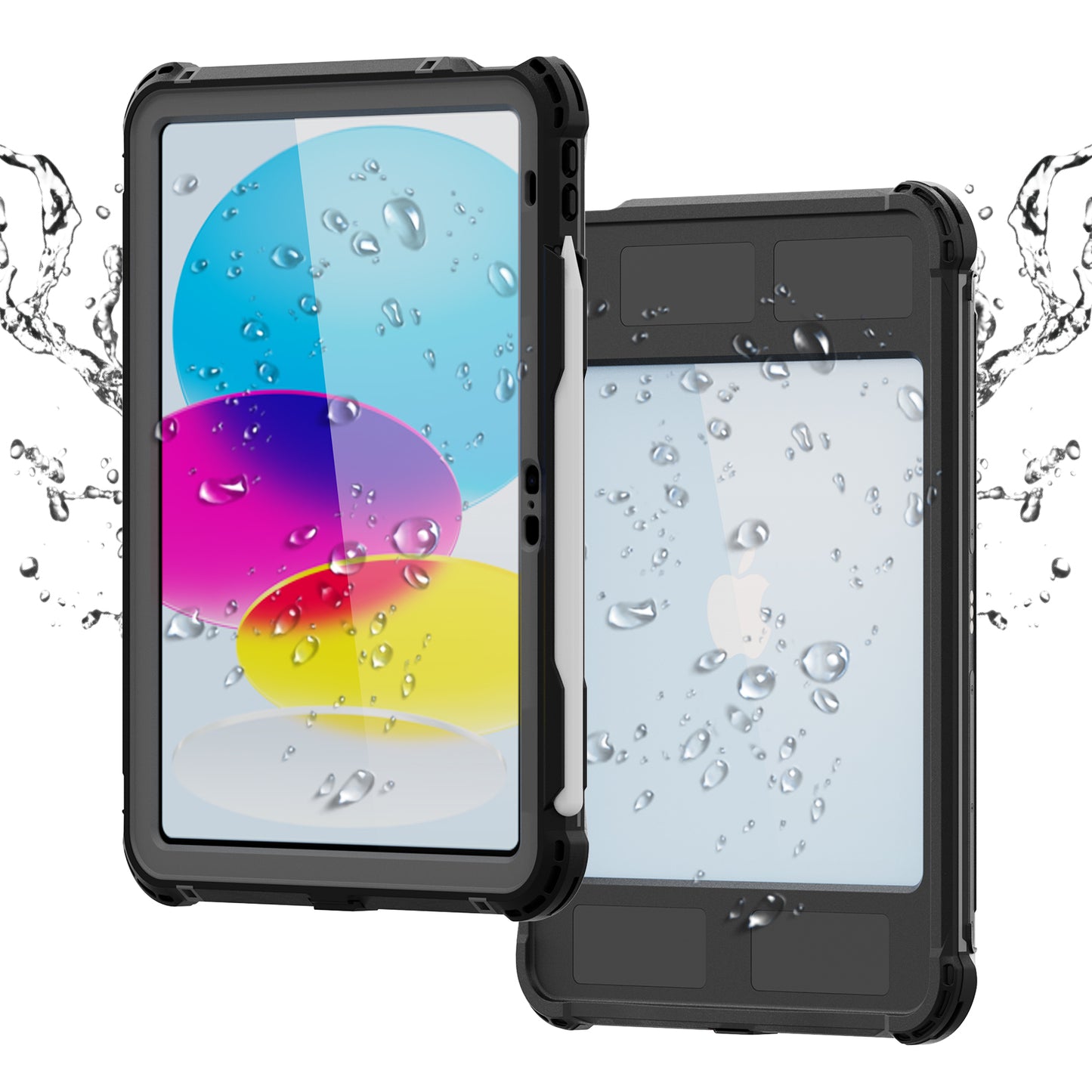 SHELLBOX Armor Clear iPad 10 Waterproof Case