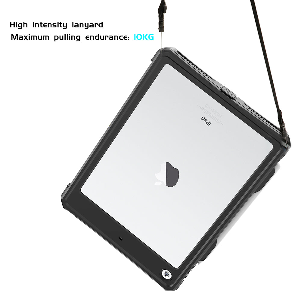 SHELLBOX Armor Clear iPad 8 Waterproof Case