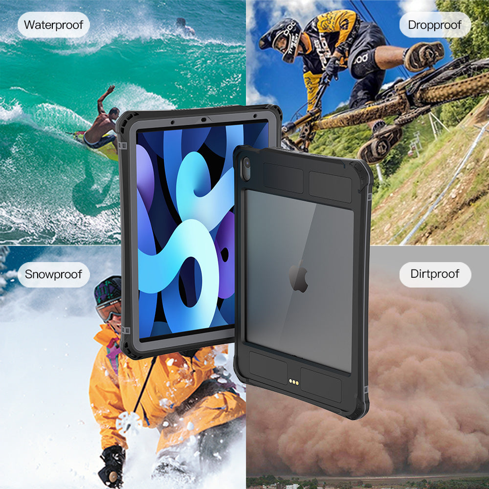 SHELLBOX Armor Clear iPad Air 11 Waterproof Case