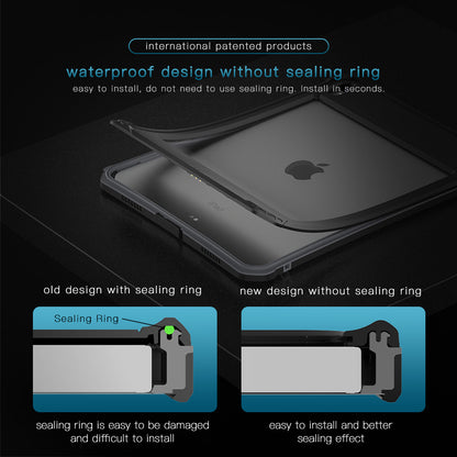 SHELLBOX Armor Clear iPad Air 11 Waterproof Case