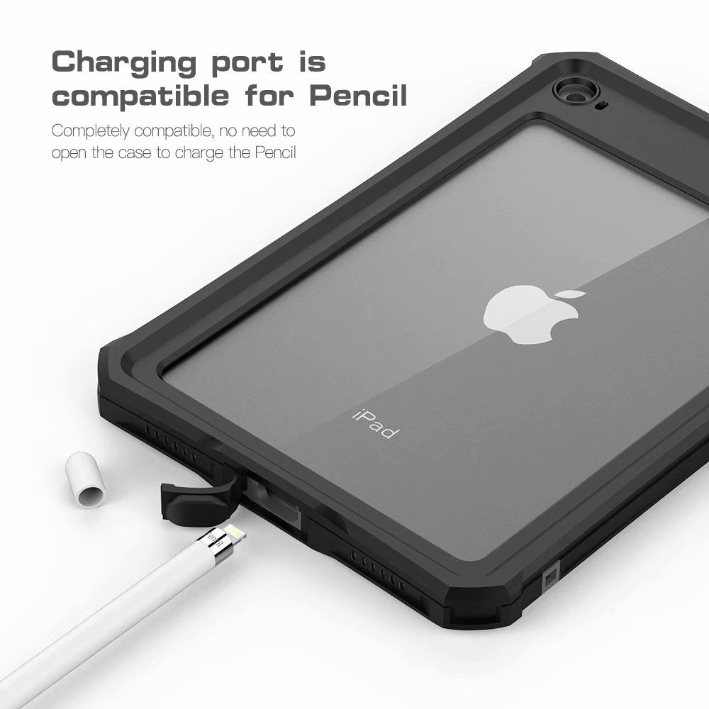 SHELLBOX Armor Clear iPad Mini 5 Waterproof Case