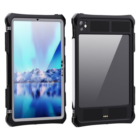 SHELLBOX Armor Clear iPad Pro 11 2024 Waterproof Case