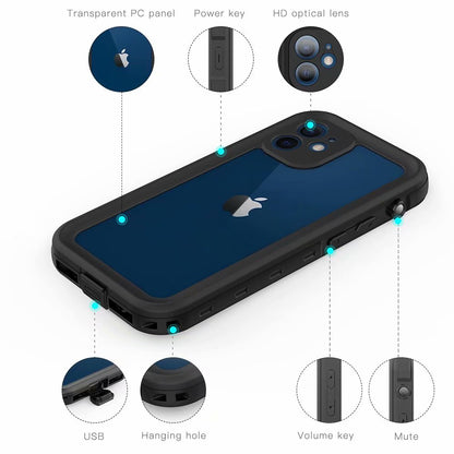 SHELLBOX Burst Slim iPhone 12 Waterproof Case