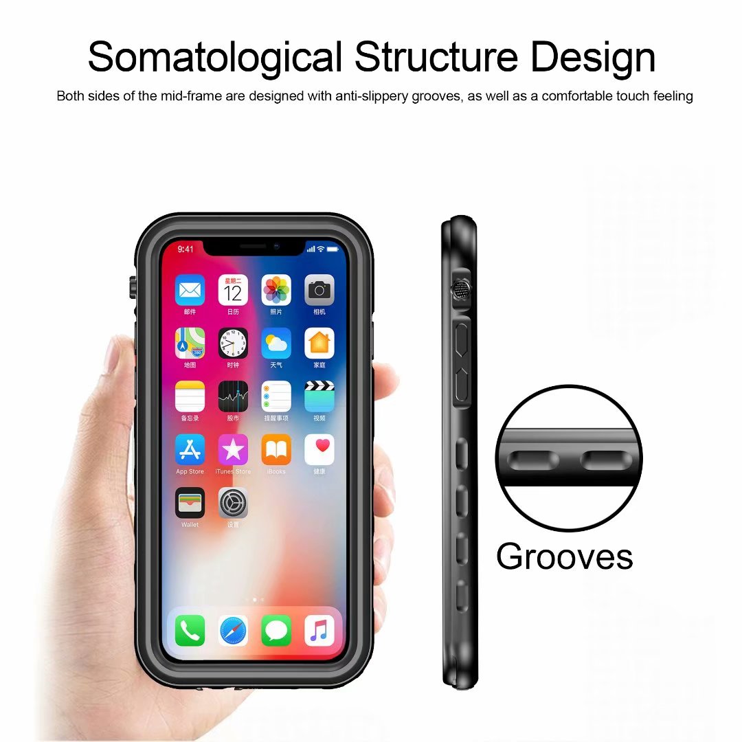 SHELLBOX Burst Slim iPhone X Xs Waterproof Case