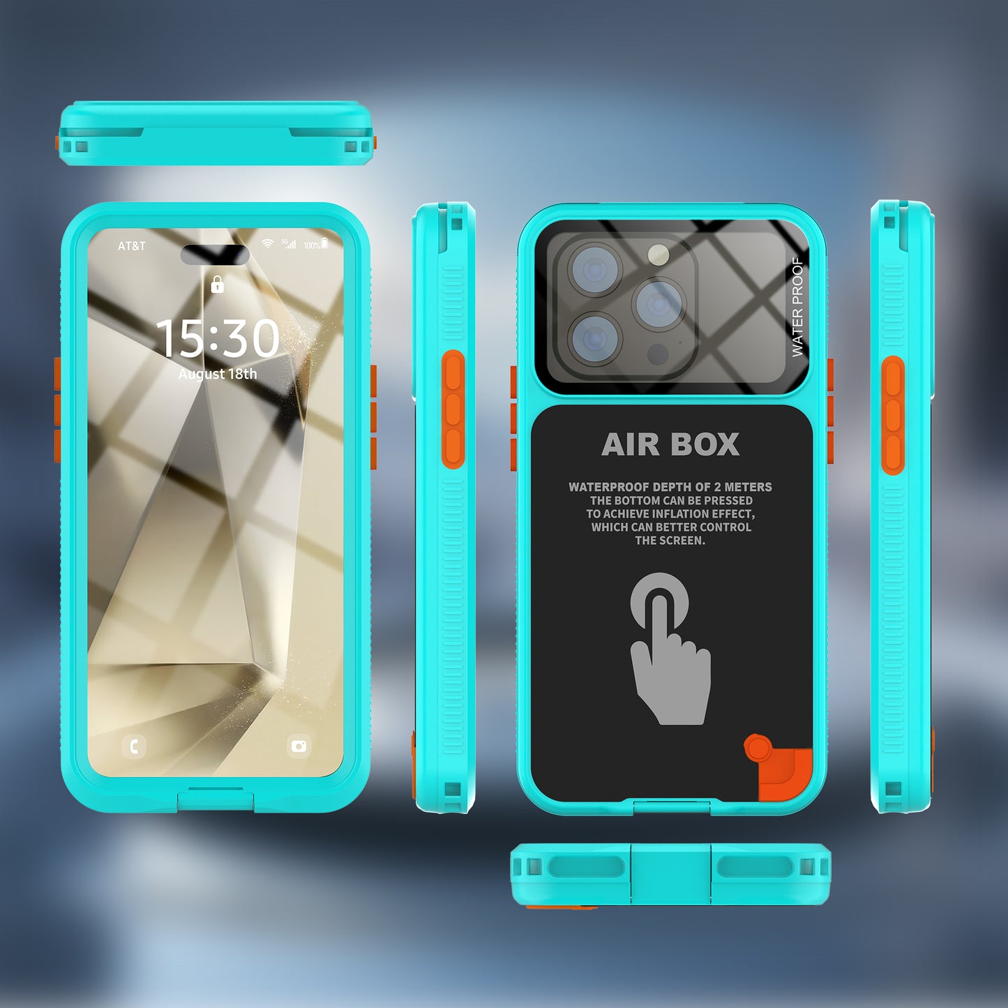 SHELLBOX Air Box iPhone 6.1-inch Waterproof Case