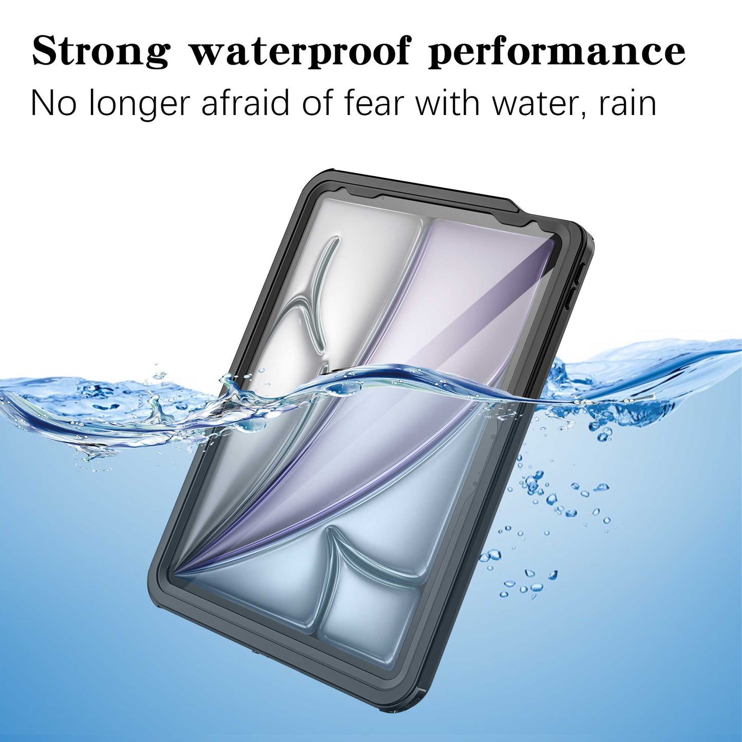 SHELLBOX Visible Grace iPad Air 11 Waterproof Case