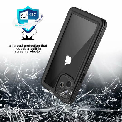 SHELLBOX Block Clear iPhone 12 Waterproof Case