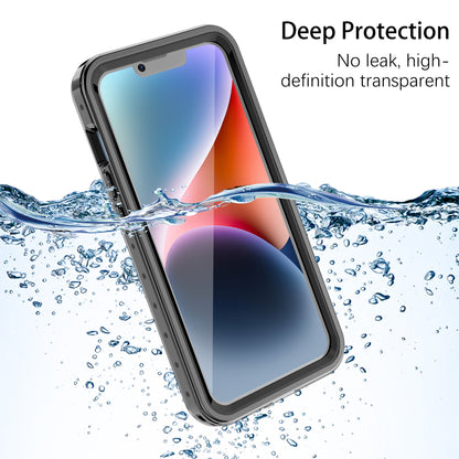 SHELLBOX Block Clear iPhone 14 Waterproof Case