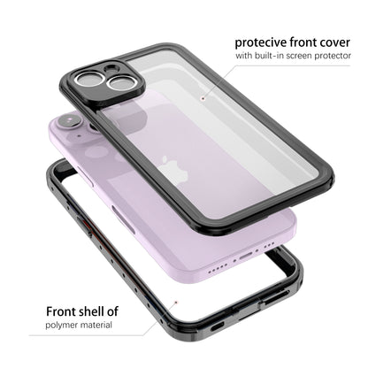 SHELLBOX Block Clear iPhone 14 Plus Waterproof Case