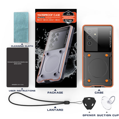 SHELLBOX Box Suction Phone Waterproof Case 3M