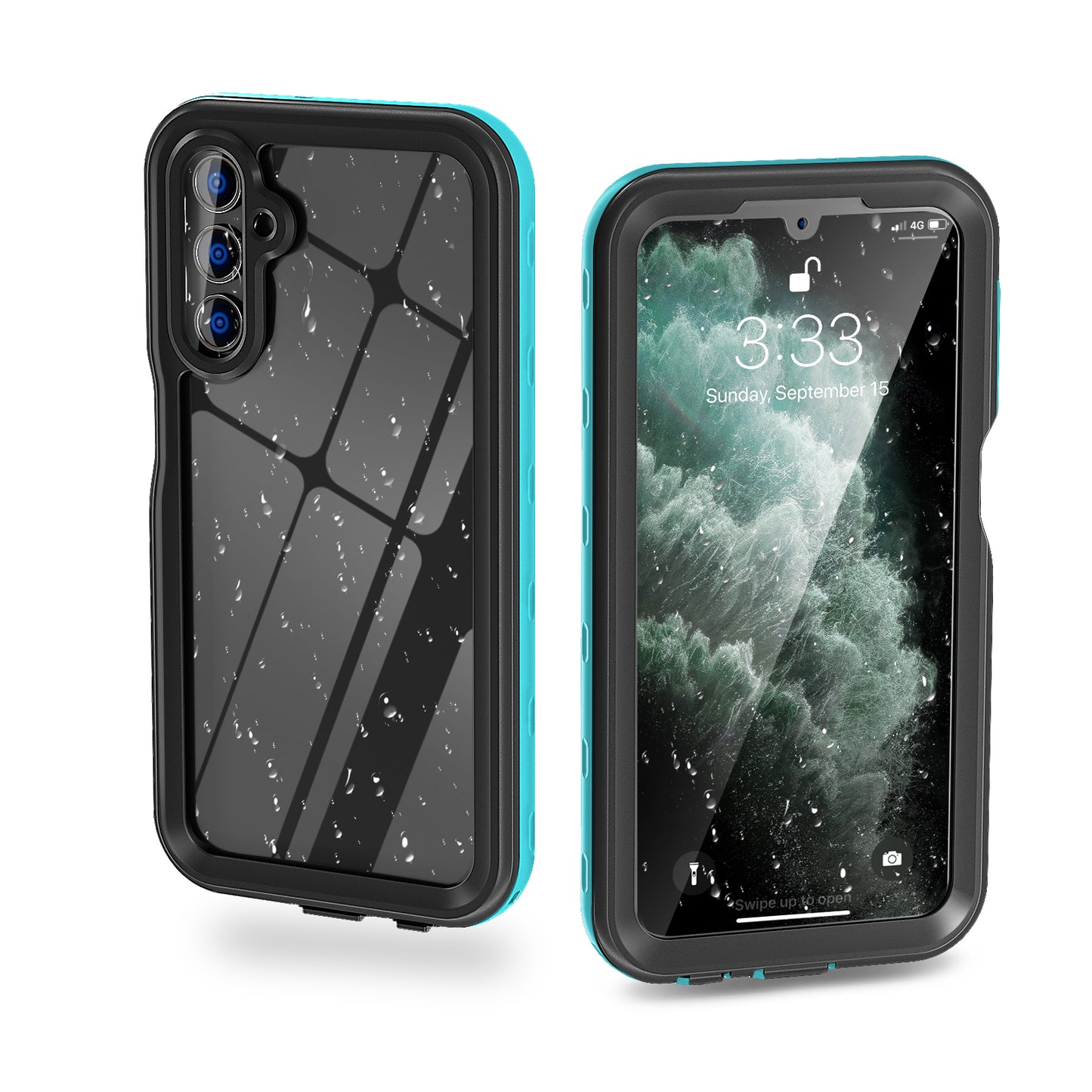 SHELLBOX Dot Clear Galaxy A15 Waterproof Case