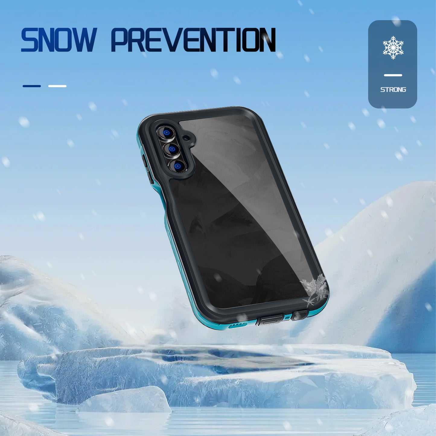 SHELLBOX Dot Clear Galaxy A15 Waterproof Case