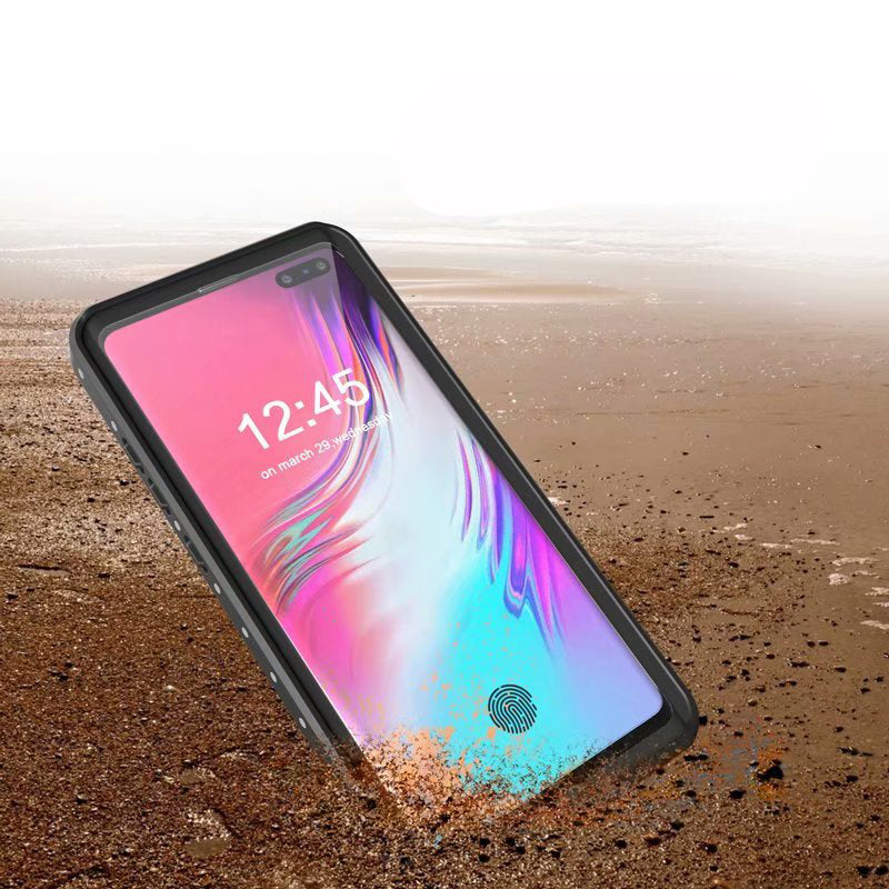 SHELLBOX Dot Clear Galaxy S10 5G Waterproof Case