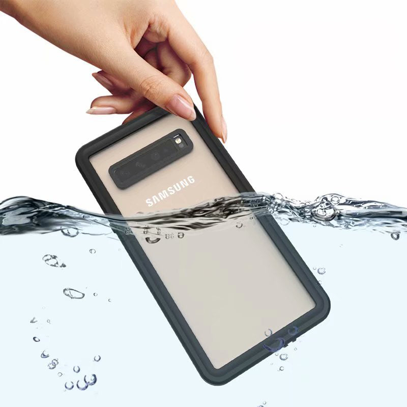 SHELLBOX Dot Clear Galaxy S10 5G Waterproof Case