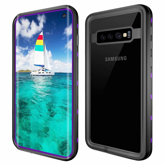 SHELLBOX Dot Clear Galaxy S10 Waterproof Case