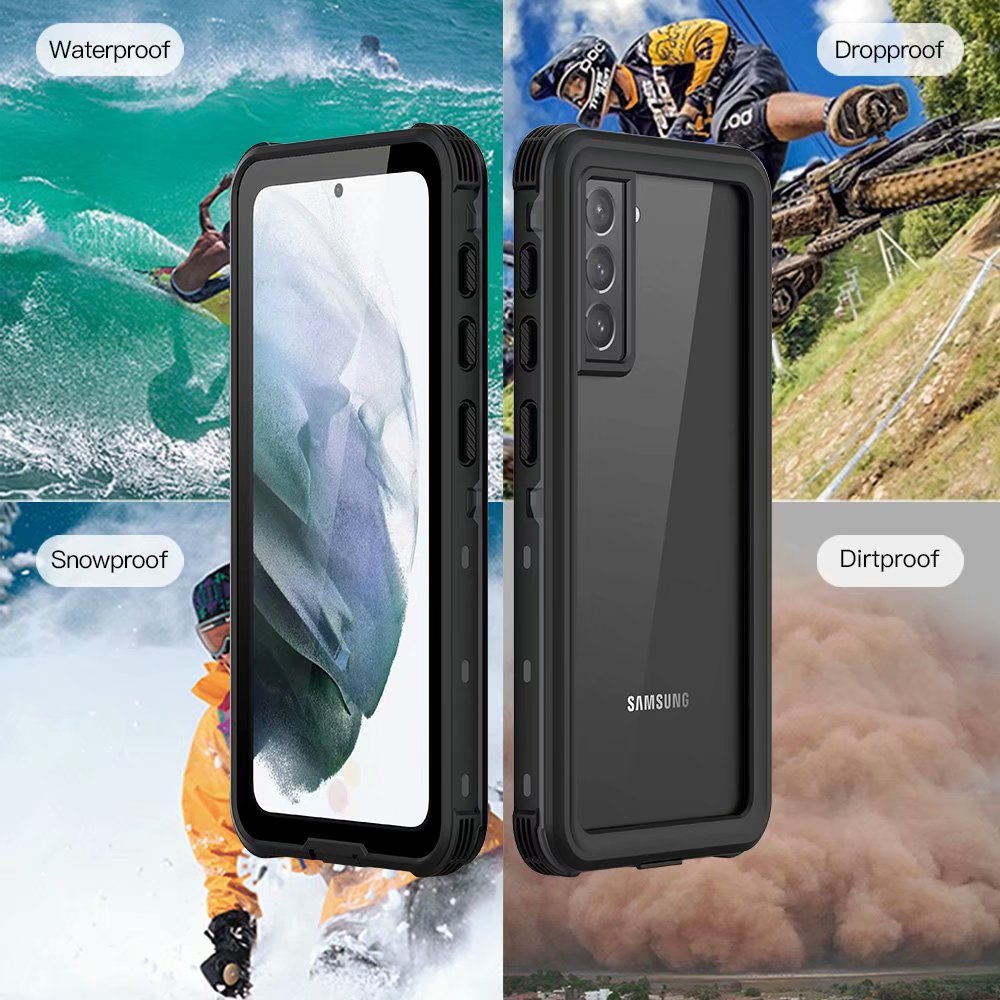 SHELLBOX Dot Clear Galaxy S21 Waterproof Case