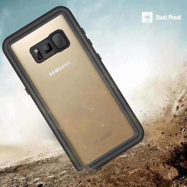 SHELLBOX Dot Clear Galaxy S8+ Waterproof Case