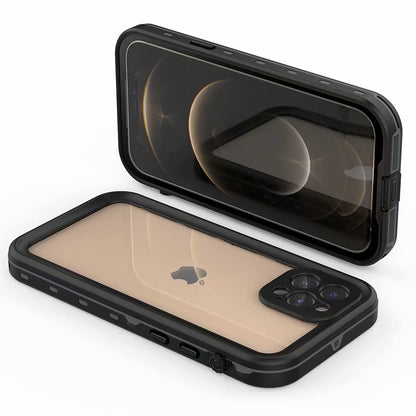 SHELLBOX Dot Clear iPhone 12 Pro Waterproof Case