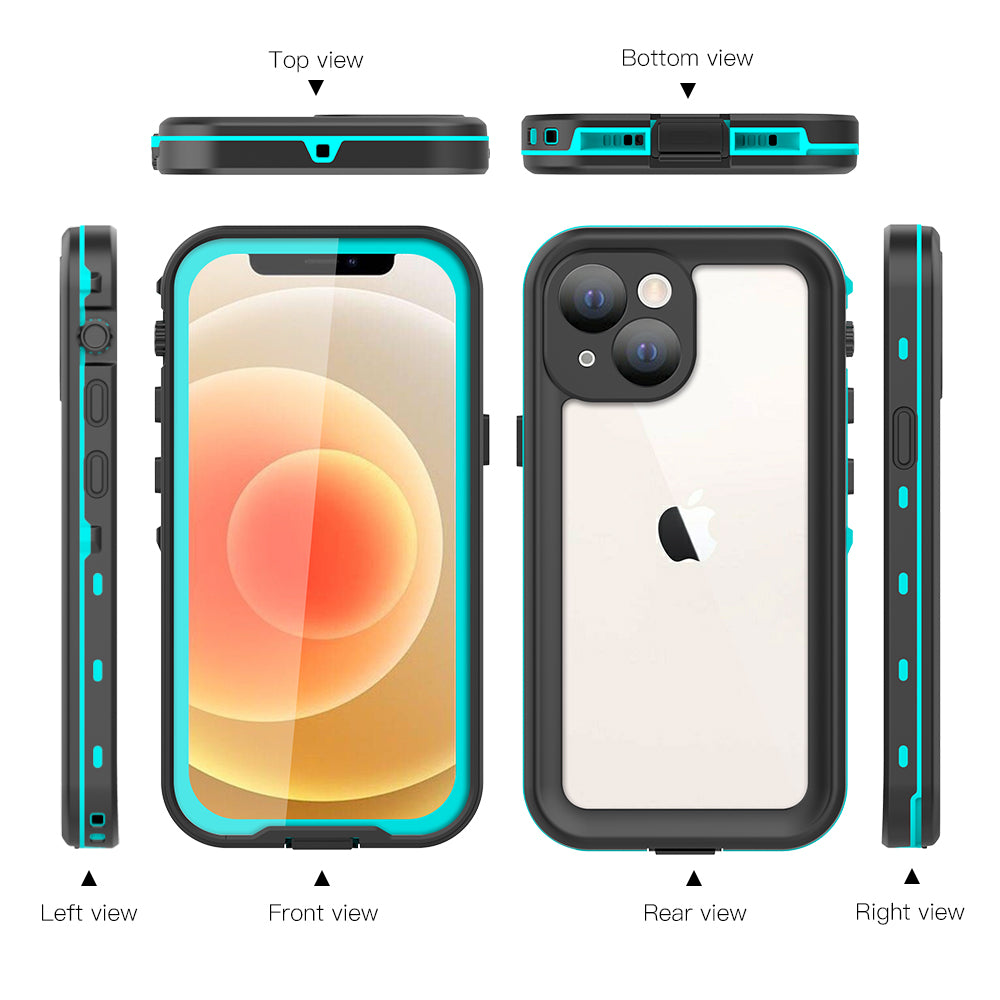 SHELLBOX Dot Clear iPhone 13 Mini Waterproof Case