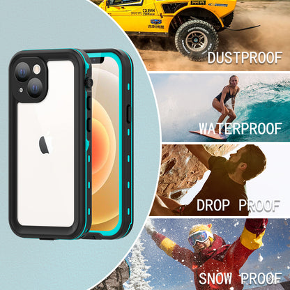 SHELLBOX Dot Clear iPhone 13 Mini Waterproof Case