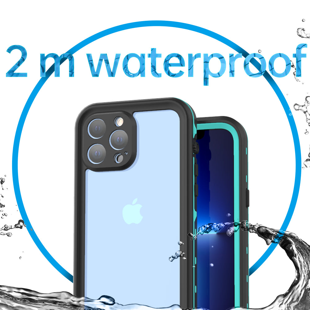 SHELLBOX Dot Clear iPhone 13 Pro Max Waterproof Case