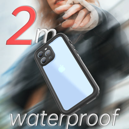 SHELLBOX Dot Clear iPhone 13 Pro Max Waterproof Case