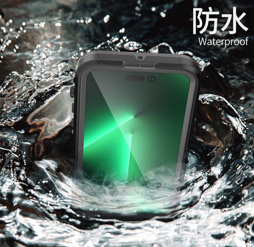 SHELLBOX Dot Magsafe iPhone 14 Pro Waterproof Case