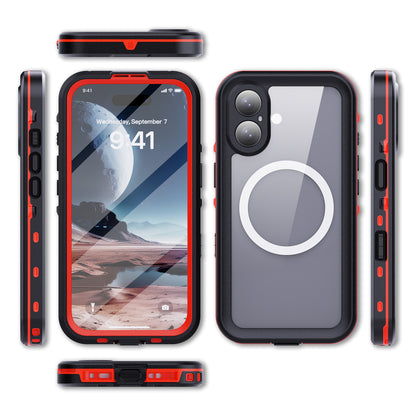 SHELLBOX Dot Clear iPhone 16 Waterproof Case