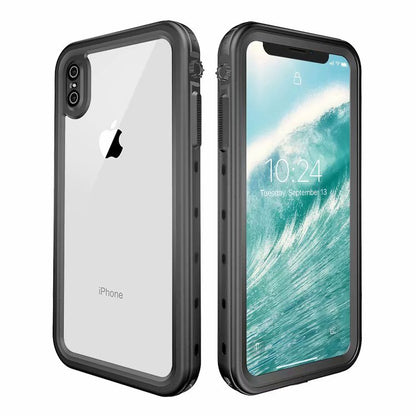 SHELLBOX Dot Clear iPhone Xs Max Waterproof Case