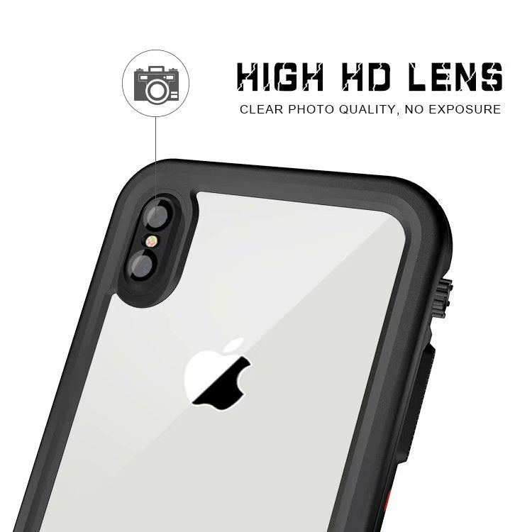 SHELLBOX Dot Clear iPhone Xs Max Waterproof Case