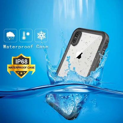 SHELLBOX Dot Clear iPhone Xs Max Waterproof Case