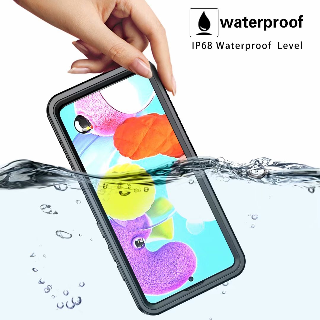 SHELLBOX Twill Swimming Galaxy A51 Waterproof Case