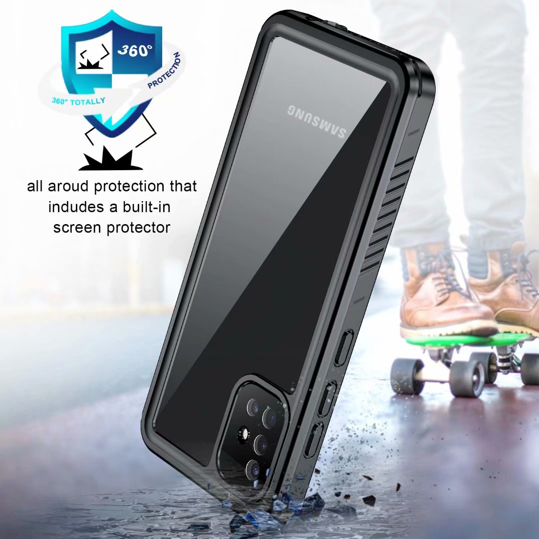 SHELLBOX Twill Swimming Galaxy A51 Waterproof Case