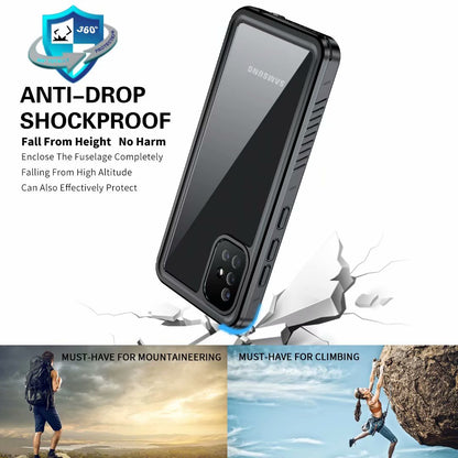 SHELLBOX Twill Swimming Galaxy A51 Waterproof Case