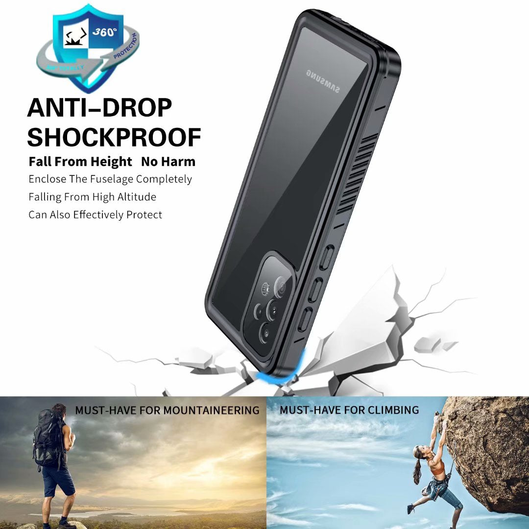 SHELLBOX Twill Swimming Galaxy A52 Waterproof Case