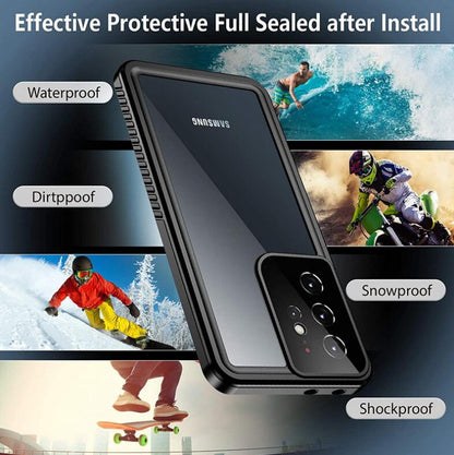 SHELLBOX Twill Swimming Galaxy S21 Ultra Waterproof Case