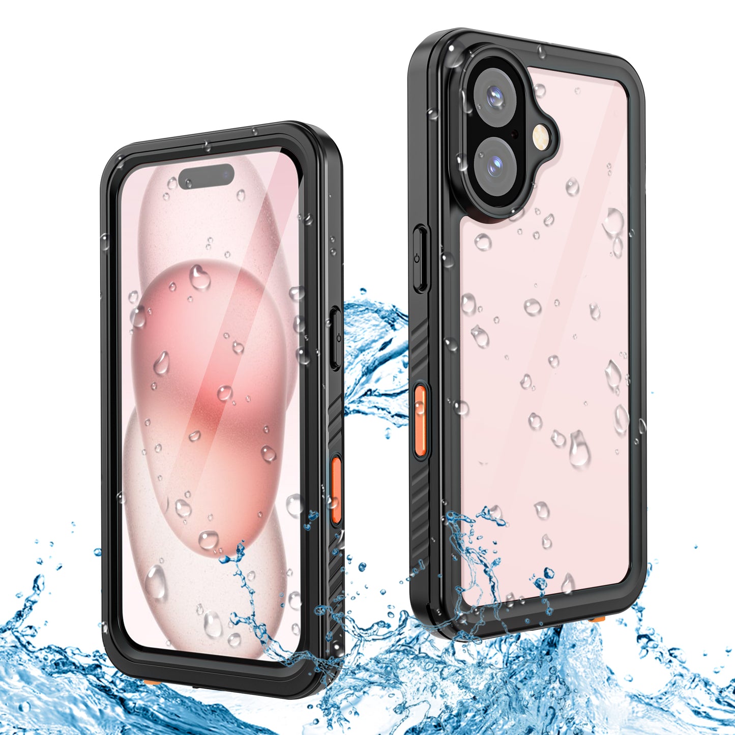 SHELLBOX Twill Swimming iPhone 16 Waterproof Case