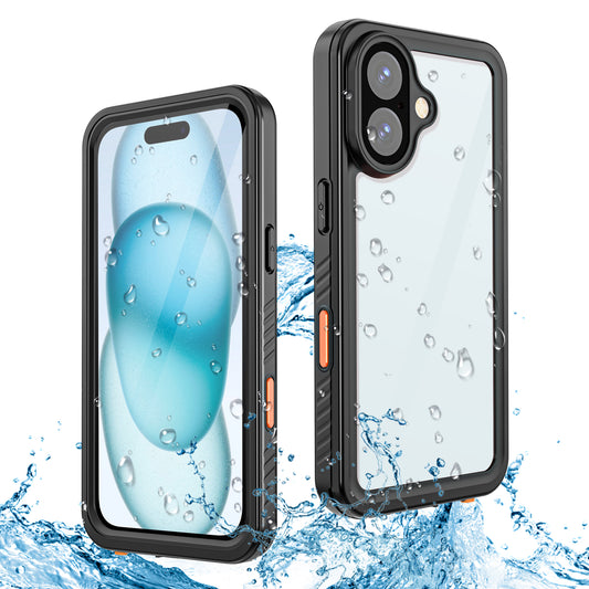 SHELLBOX Twill Swimming iPhone 16 Plus Waterproof Case