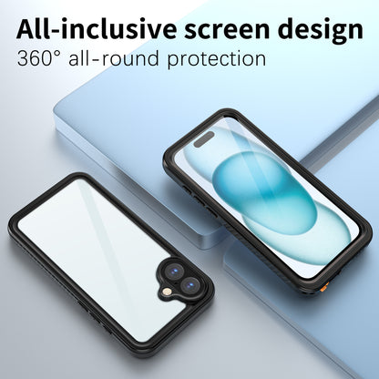 SHELLBOX Twill Swimming iPhone 16 Plus Waterproof Case