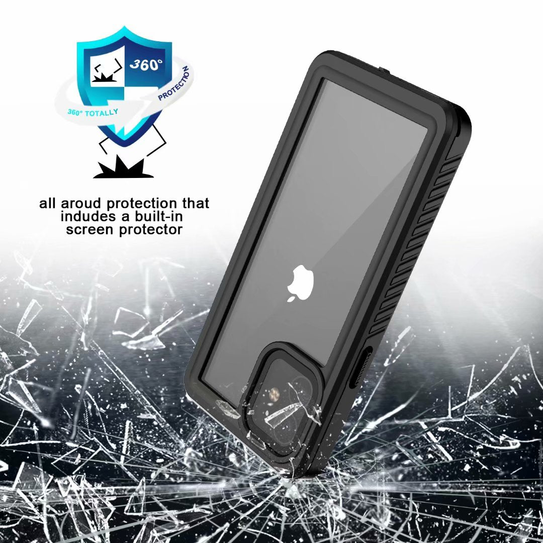 SHELLBOX Twill Swimming iPhone 12 Mini Waterproof Case