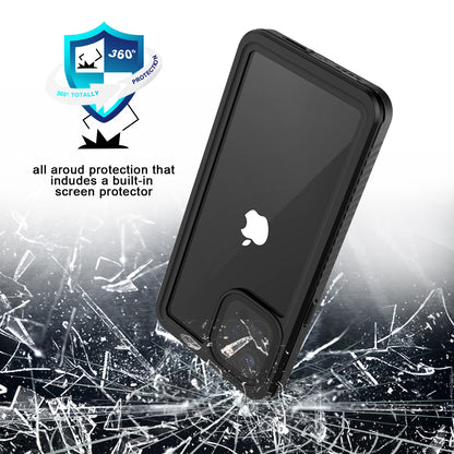 SHELLBOX Twill Swimming iPhone 12 Pro Waterproof Case